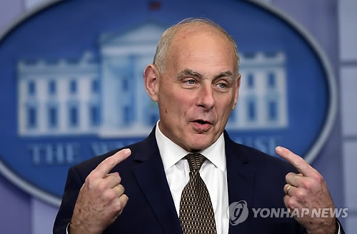 존 켈리 백악관 비서실장