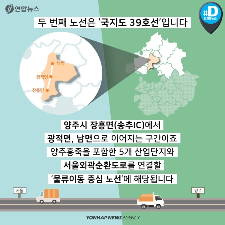 [카드뉴스] 답답했던 경기 북부, 새 도로로 시원하게 뚫릴까? - 5