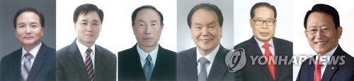 상주시장 후보 6명