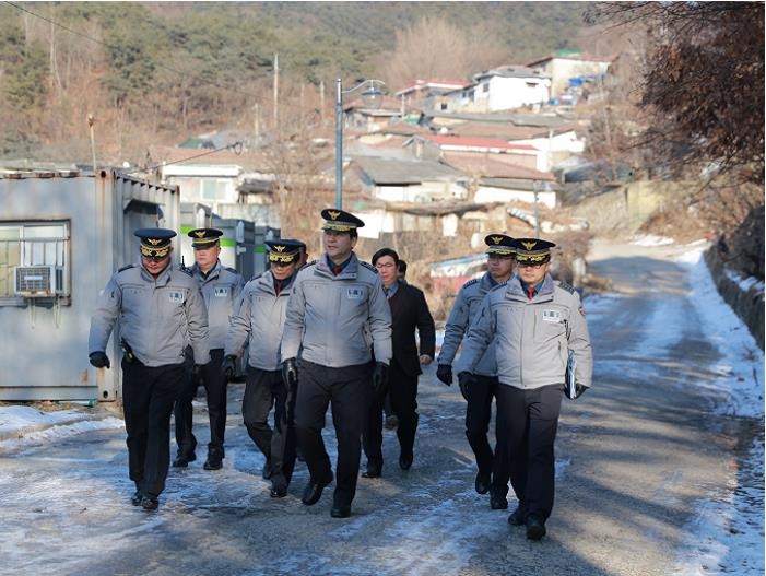 이주민 서울경찰청장 '치안현장 방문'