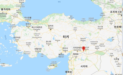 터키 집권당 거리 유세 중 총격이 벌어진 수루츠