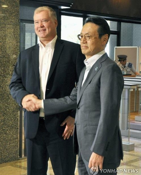 日 가나스기 외무성 국장-美 비건 특별대표 회합