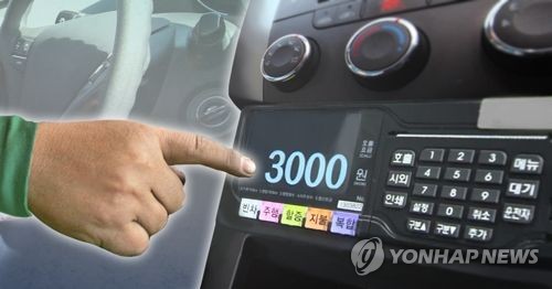 택시요금, 미터기 (PG)