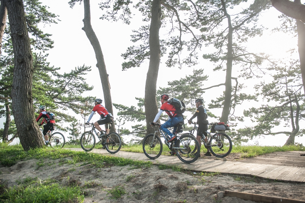 신안 섬 자전거 코스.