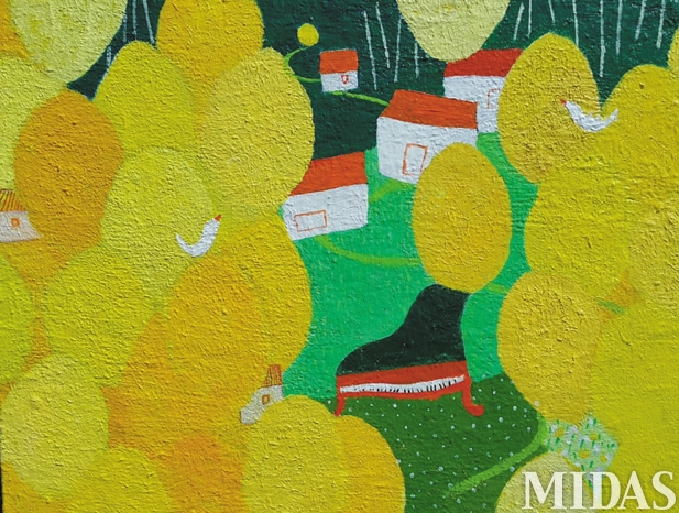 집으로 가는 길 mixed media / 40×31cm / 2018