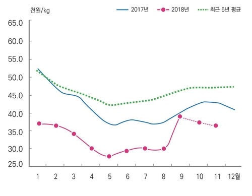 전복 산지가격과 앞으로의 전망