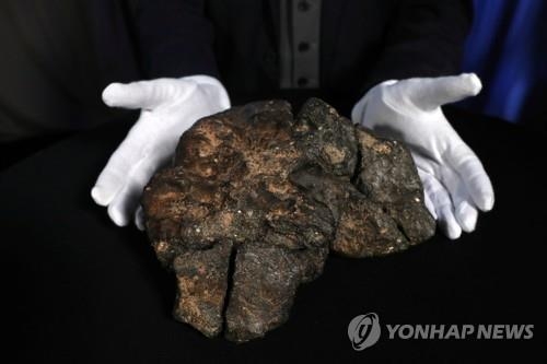경매에서 7억원에 낙찰된 달 운석 'NWA 11789'