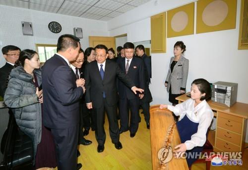 김원균명칭음악대학 찾은 중국 예술인대표단