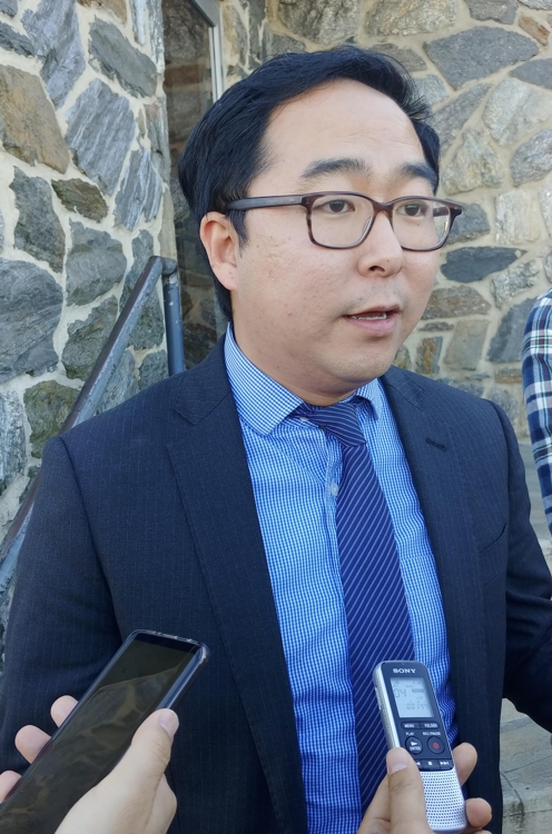 미국의 11·6 중간선거에서 연방하원의원 당선이 확실시되는 '한인 2세' 앤디 김(36·민주)