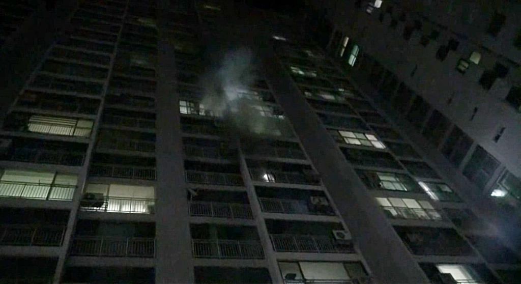 9일 새벽 중계동 아파트 화재