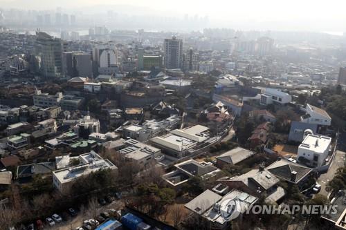 서울 용산구 이태원로 일대 단독주택