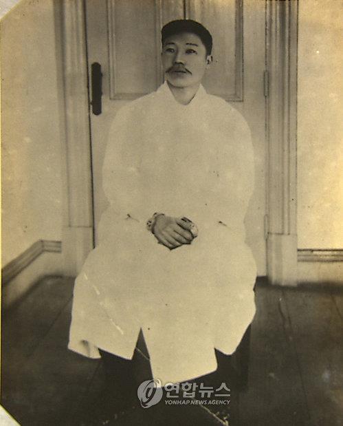 순국 직전의 안중근 의사