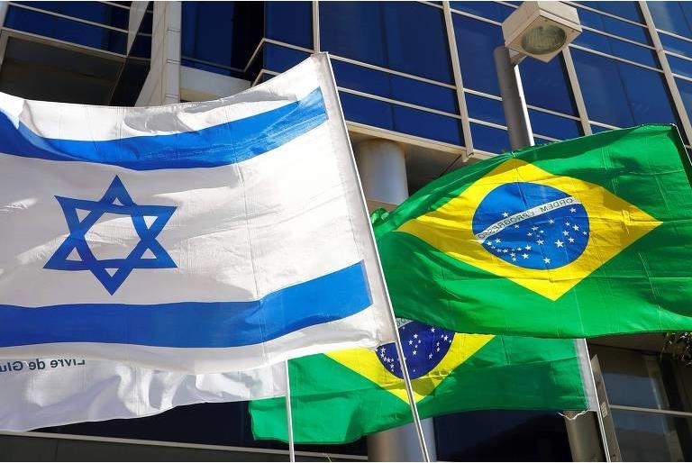 이스라엘 텔아비브에 있는 브라질 대사관 [브라질 뉴스포털 UOL]