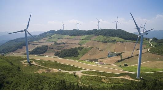 남부발전 태백풍력단지
