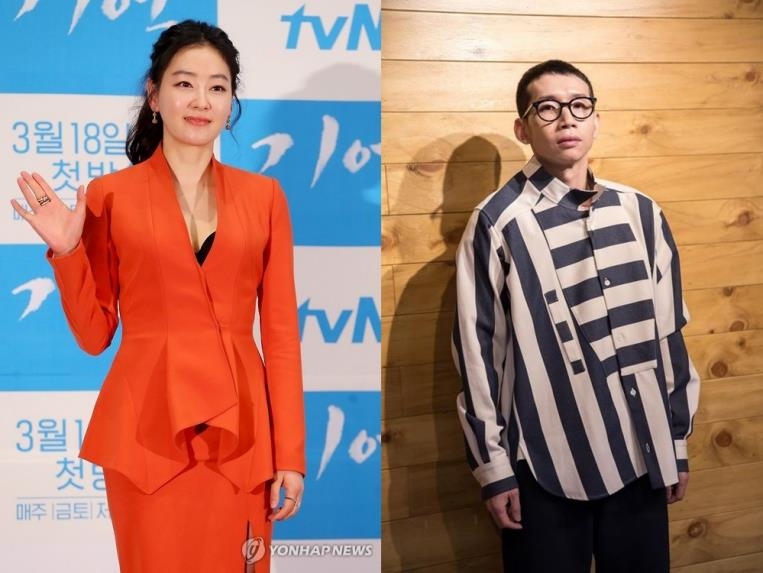 박진희(왼쪽)와 봉태규