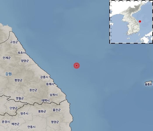 지진 발생 위치