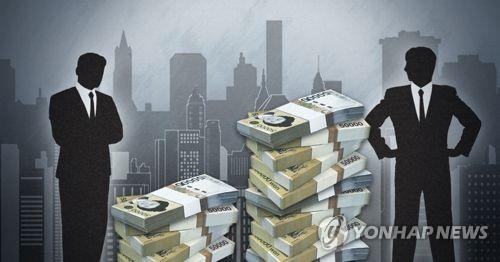 작년 30대 상장사 연봉 평균 7.1% 상승(PG)