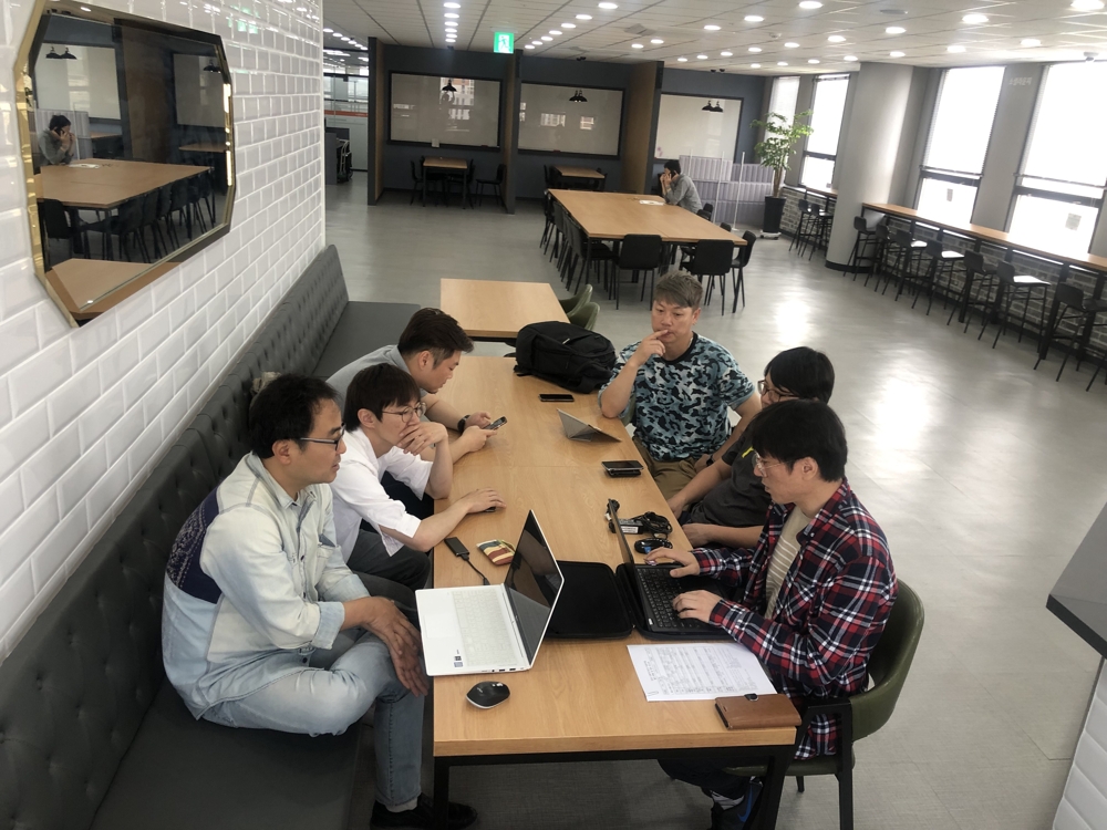 쾌적한 환경에서 회의를