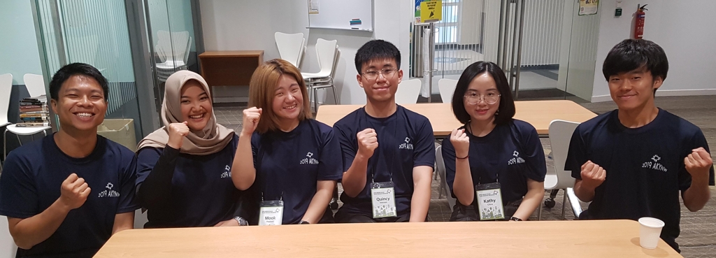 한-아세안센터 주최 '2019 한-아세안 청년 네트워크 워크숍'에 참가한 대학생들