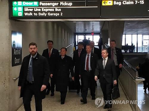 1월 방미 당시의 김영철 北 노동당 부위원장