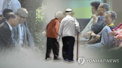 노인인구(연합뉴스 자료사진)
