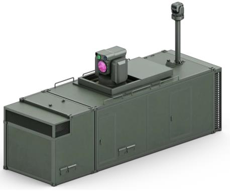 레이저대공무기(Block-Ⅰ) 형상도