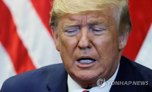 도널드 트럼프 미국 대통령