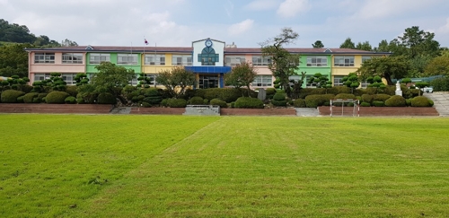 전남 화순 아산초등학교 전경
