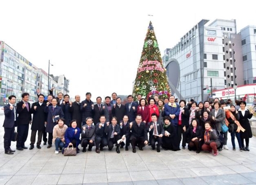 안산 문화광장 2019년 성탄 트리 점등식