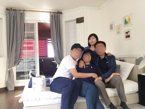 박단비 구급대원 가족사진