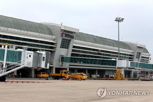 무안공항 계류장