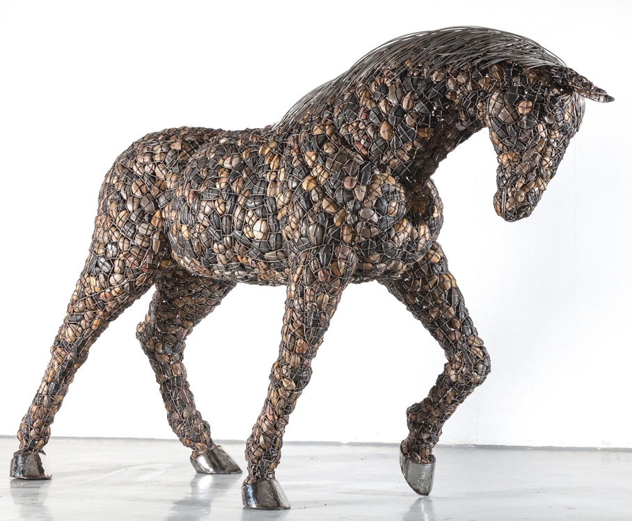 Enclosed Animal-Horse, 290 X 80 X 185㎝, 2014