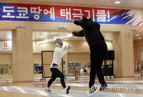 도쿄올림픽을 앞두고 구슬땀을 흘리는 펜싱 검객들
