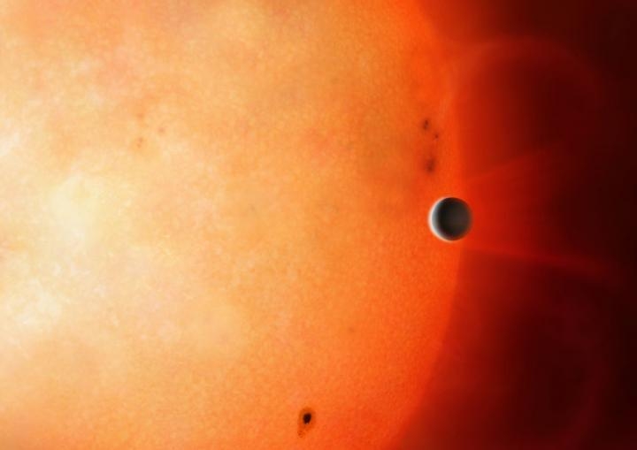 '해왕성 사막'에서 관측된 핵만 남은 해왕성급 외계행성 상상도 