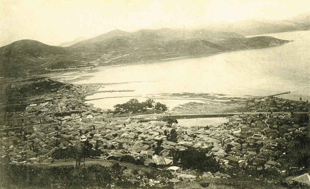 1907년경 부산 매축지 마을 모습