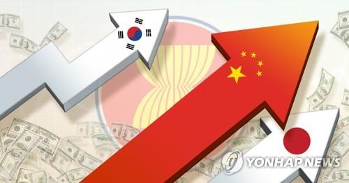 한중일 아세안 투자 경쟁