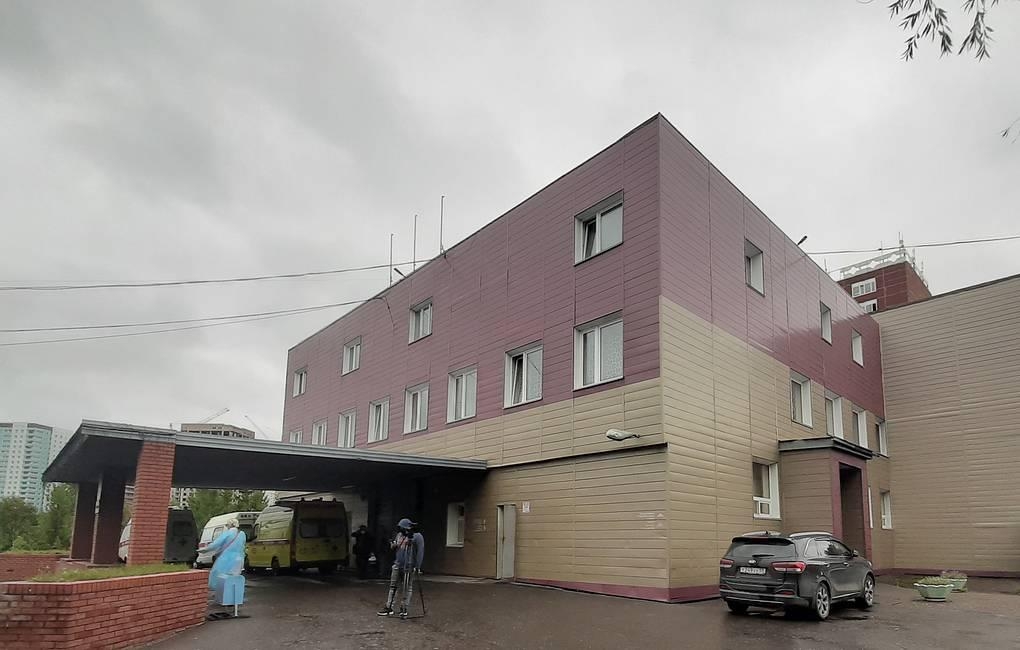 나발니가 처음 입원했던 시베리아 도시 옴스크의 응급병원 [타스=연합뉴스 자료사진]