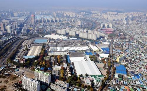 일신방직 전경
