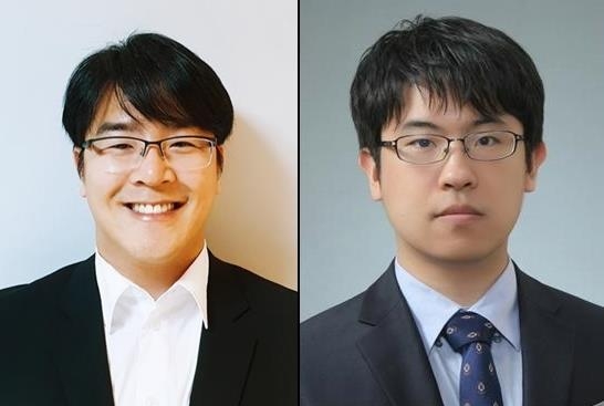 KIST 유용상 박사(왼쪽)와 경북대 이승열 교수