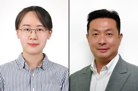 KIST 변지혜 박사(왼쪽)와 홍석원 단장