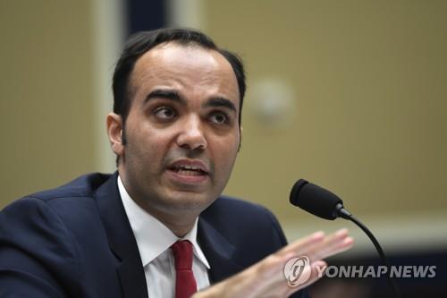 로힛 초프라 CFPB 국장 지명자(자료사진)