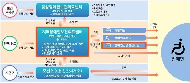 장애인 건강보건관리 지원체계