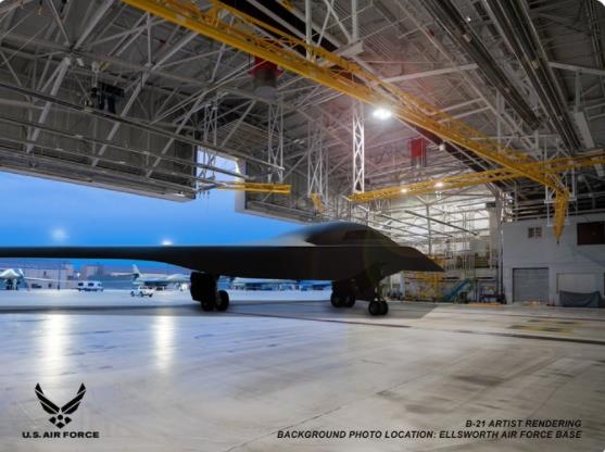 미국이 개발 중인 차세대 전략폭격기 B-21