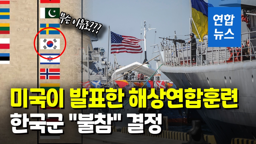 [영상] 미 해군, 흑해 연합훈련에 한국 초청…한국군 "불참" - 2