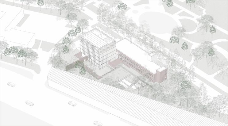 2023년 말 개관할 서울시립발달장애인복지관 신축 건물 설계안