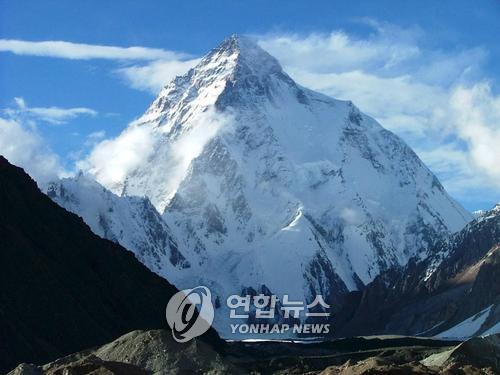 세계에서 두 번째로 높은 히말라야 K2. [EPA=연합뉴스]