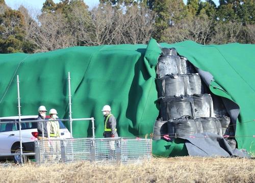 후쿠시마 원전 사고 여파로 나온 폐기물