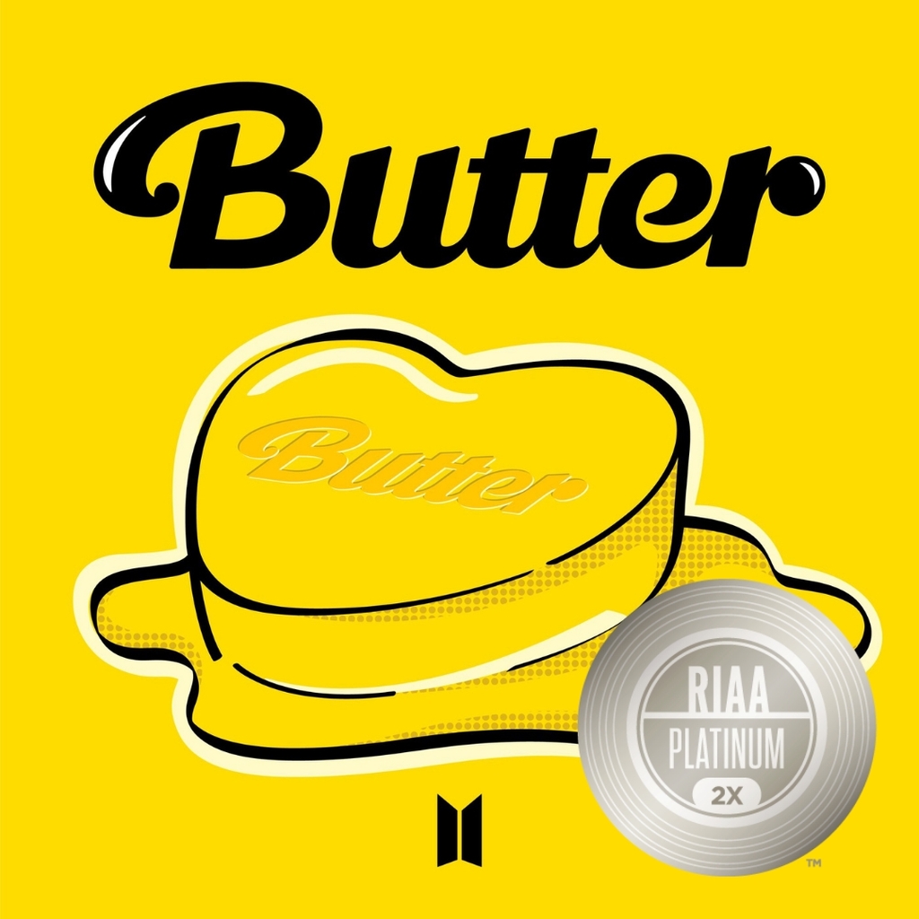 BTS '버터', 미국 레코드산업협회 더블 플래티넘 인증
