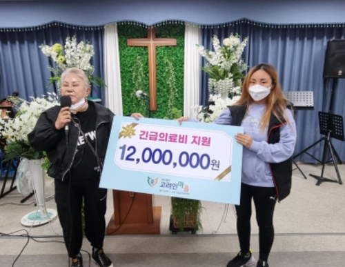 고려인마을, 우크라이나 고려인에게 의료비 지원