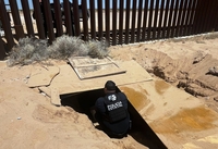 美접경 멕시코에 수상한 땅굴…"이주민·마약 이동 조사"